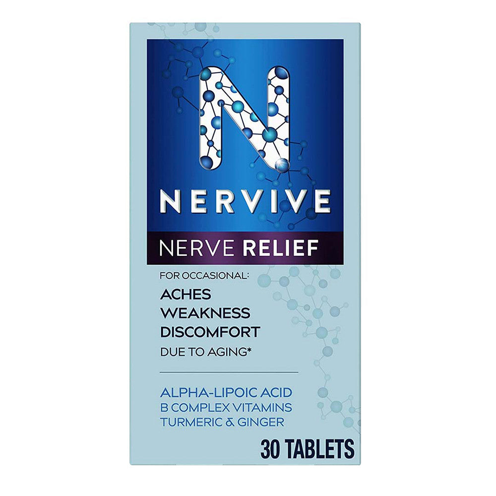 Nervive Nerve Pain Relieving Liquid With Turmeric Ginger, 30 Ea